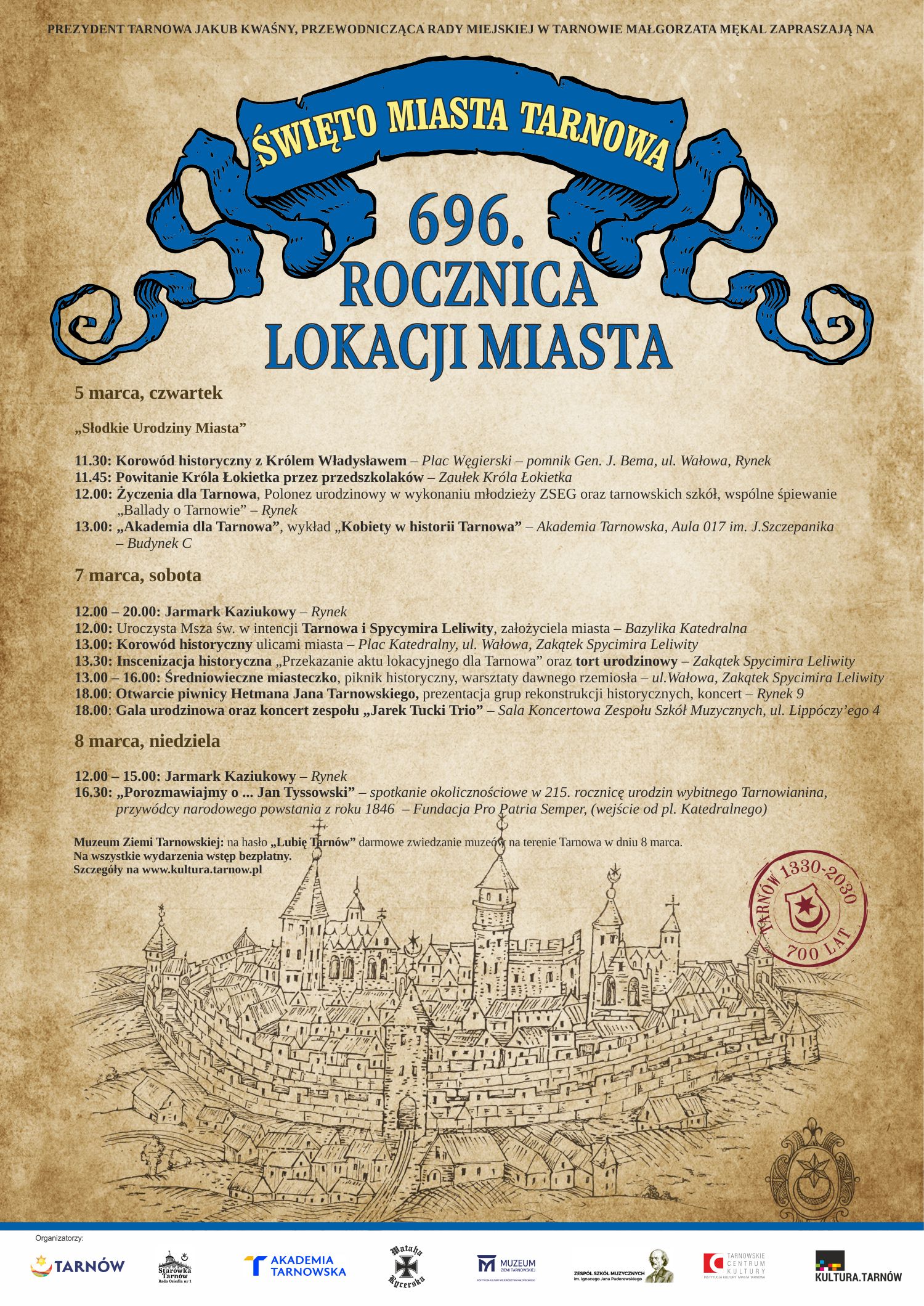 Obchody 696-lecia Tarnowa